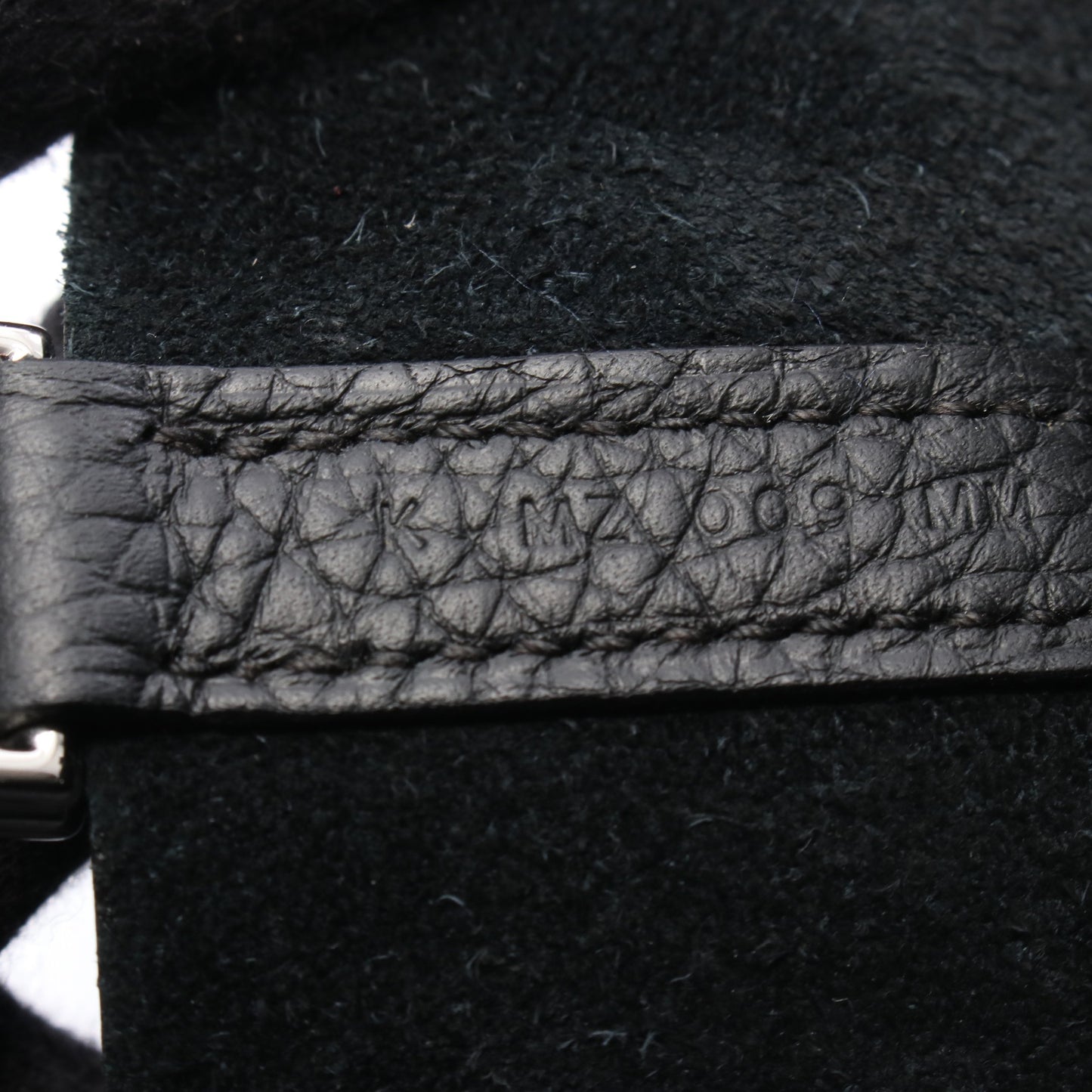 ピコタンロックPM ハンドバッグ トリヨンクレマンス ブラック シルバー金具 K刻印 エルメス バッグ HERMES