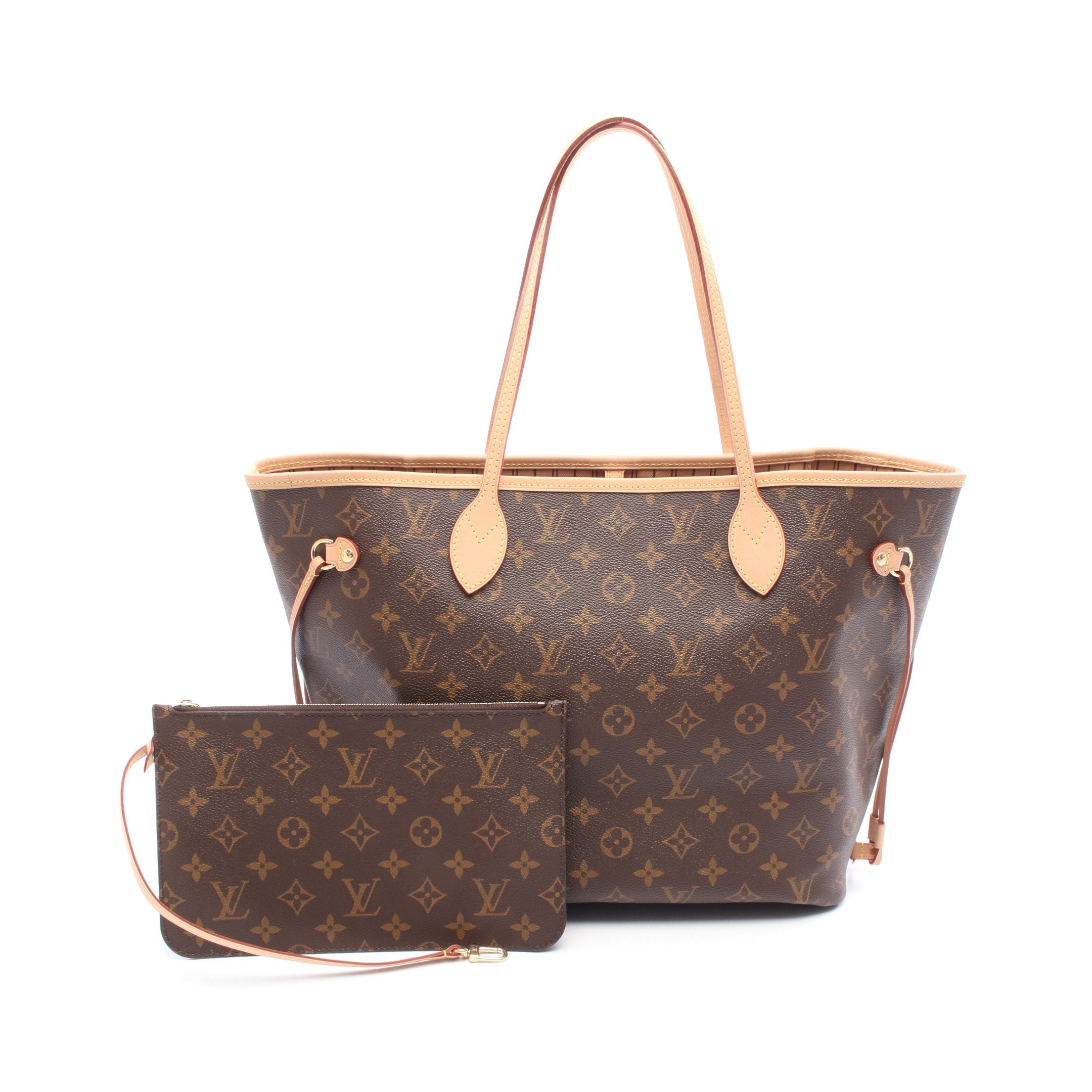 ネヴァーフル MM モノグラム ショルダーバッグ トートバッグ PVC