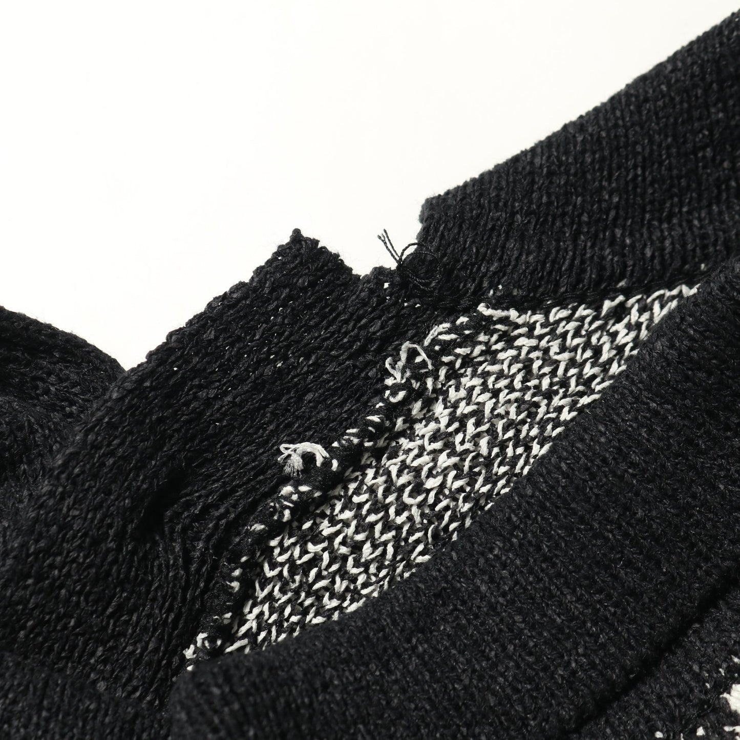 Polo Sweater Arrow ポロシャツ ブラック ホワイト ニードルス トップス Needles