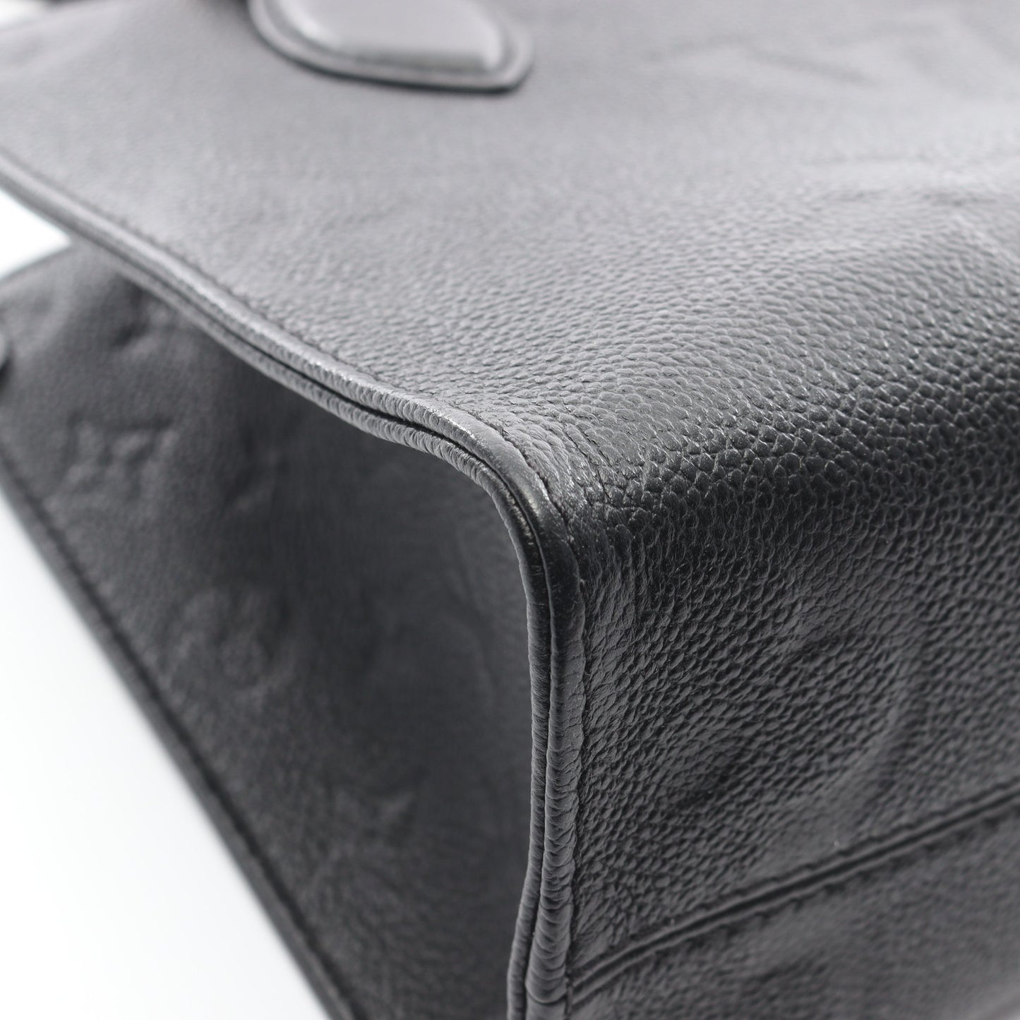 オンザゴーPM モノグラムアンプラント ノワール ハンドバッグ レザー ブラック 2WAY ルイヴィトン バッグ LOUIS VUITTON