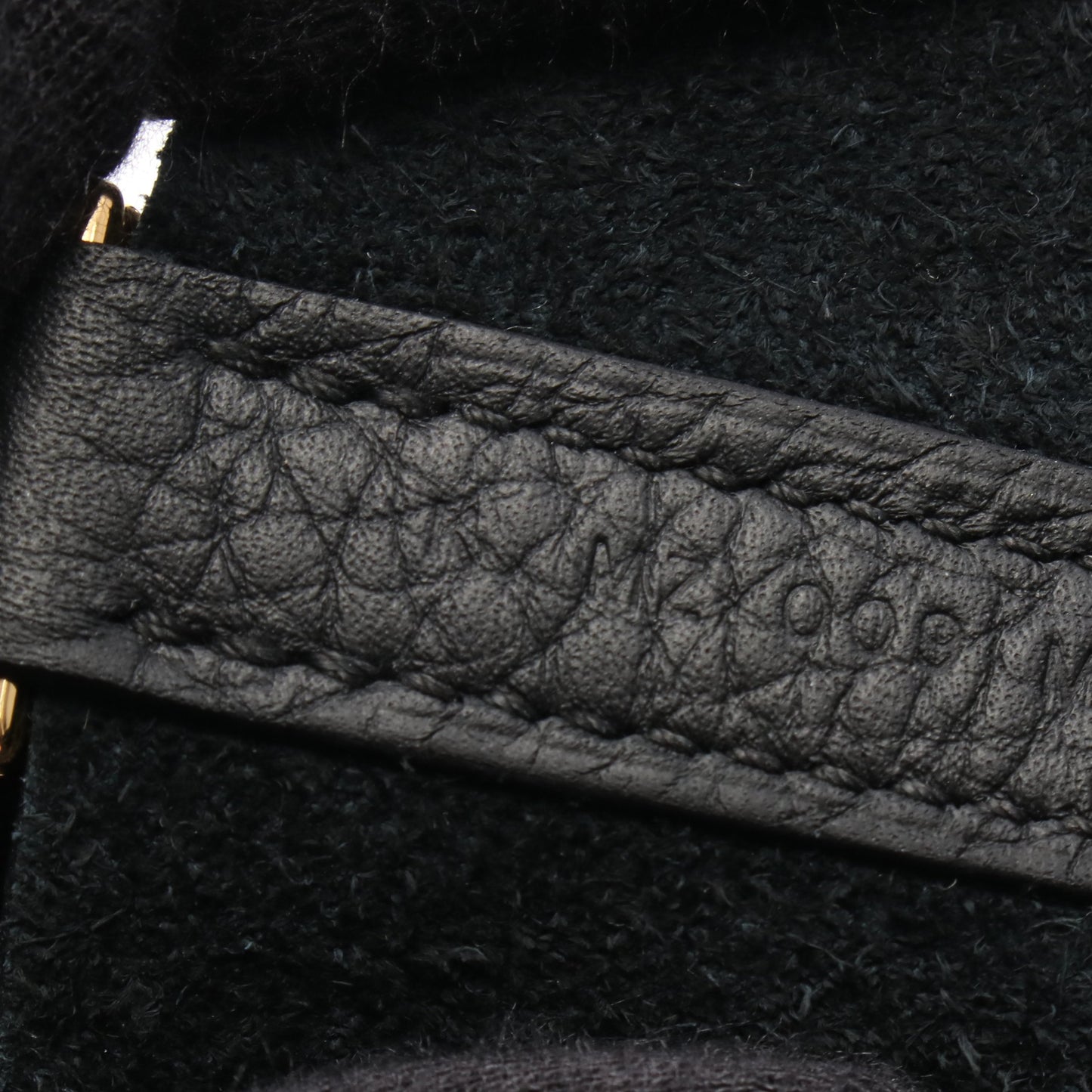 ピコタンロックPM ハンドバッグ トリヨンクレマンス ブラック ゴールド金具 K刻印 エルメス バッグ HERMES