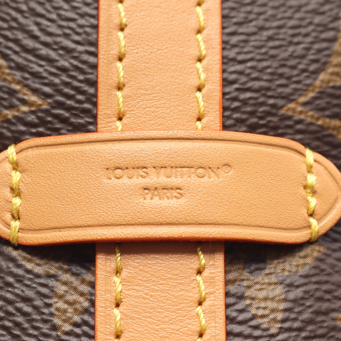 キャリーオール NM PM モノグラム ショルダーバッグ PVC レザー ブラウン ルイヴィトン バッグ LOUIS VUITTON