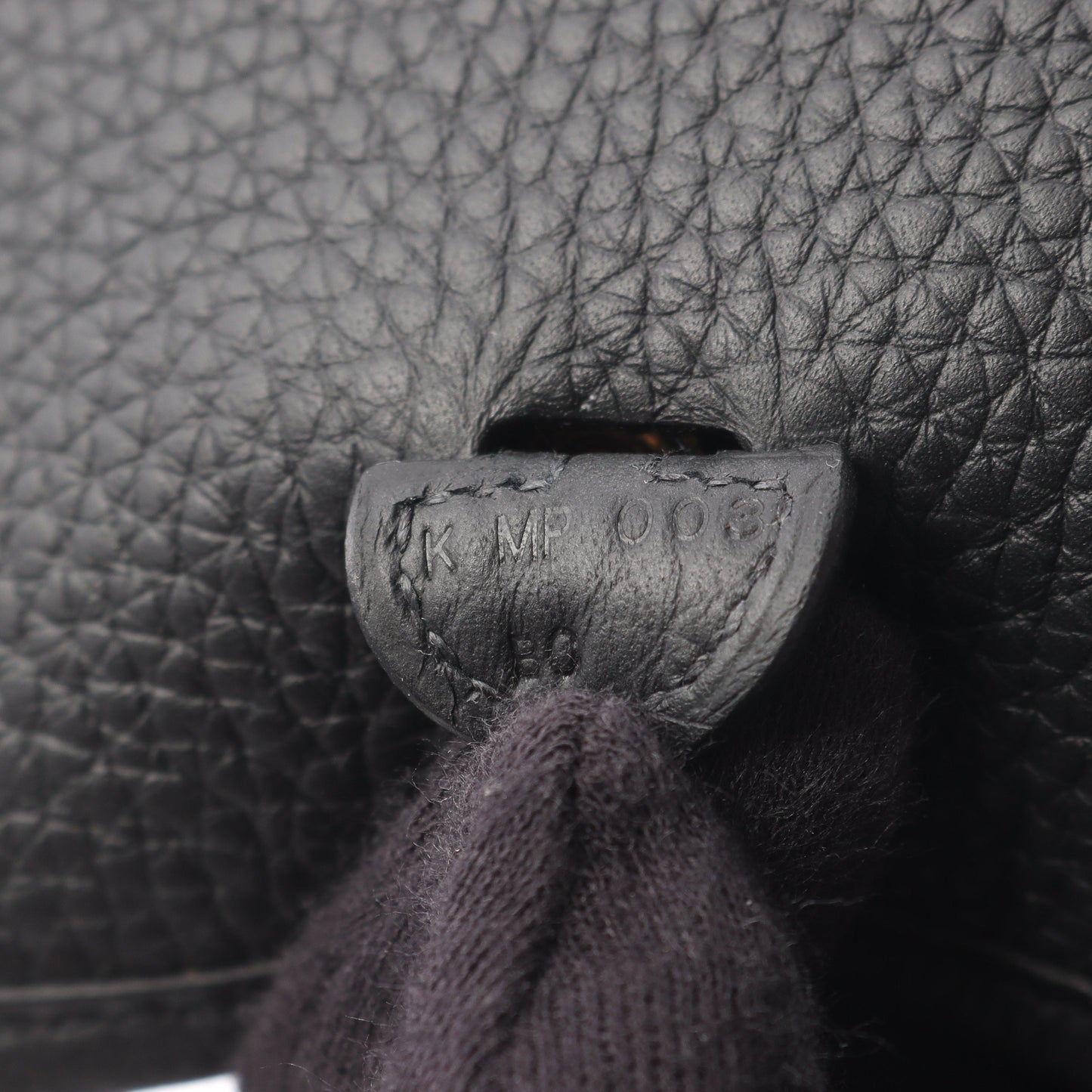 エヴリンアマゾンTPM ショルダーバッグ トゴ ブラック ゴールド金具 K刻印 エルメス バッグ HERMES
