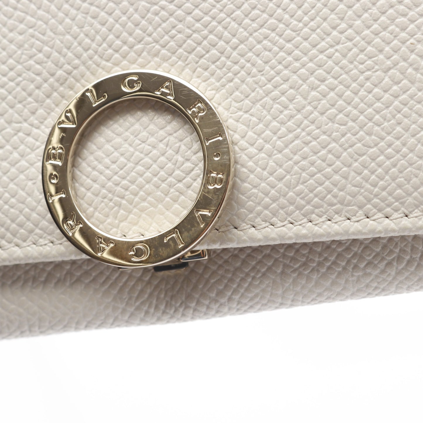 ブルガリブルガリ カードケース レザー オフホワイト ブルガリ 財布・小物 BVLGARI