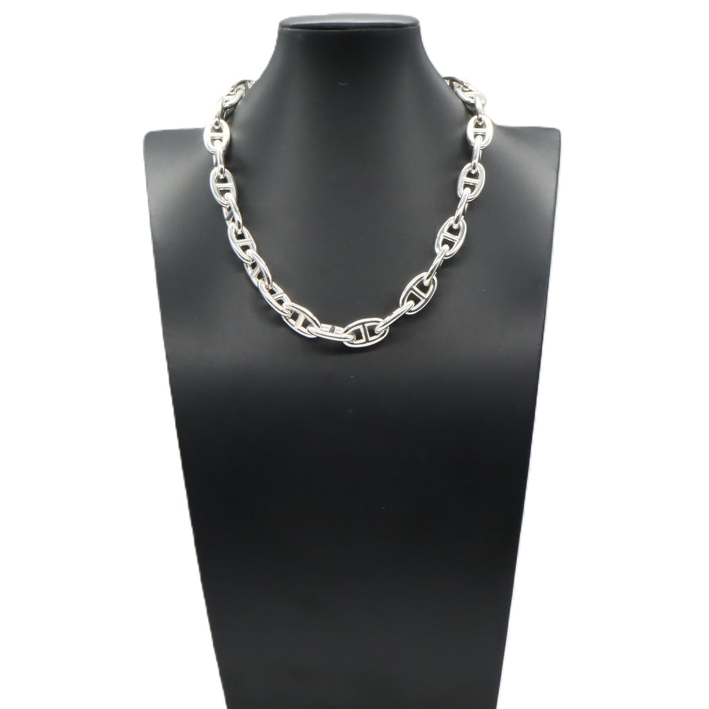 シェーヌダンクル GM 29コマ ネックレス ネックレス SV925 シルバー エルメス アクセサリー HERMES
