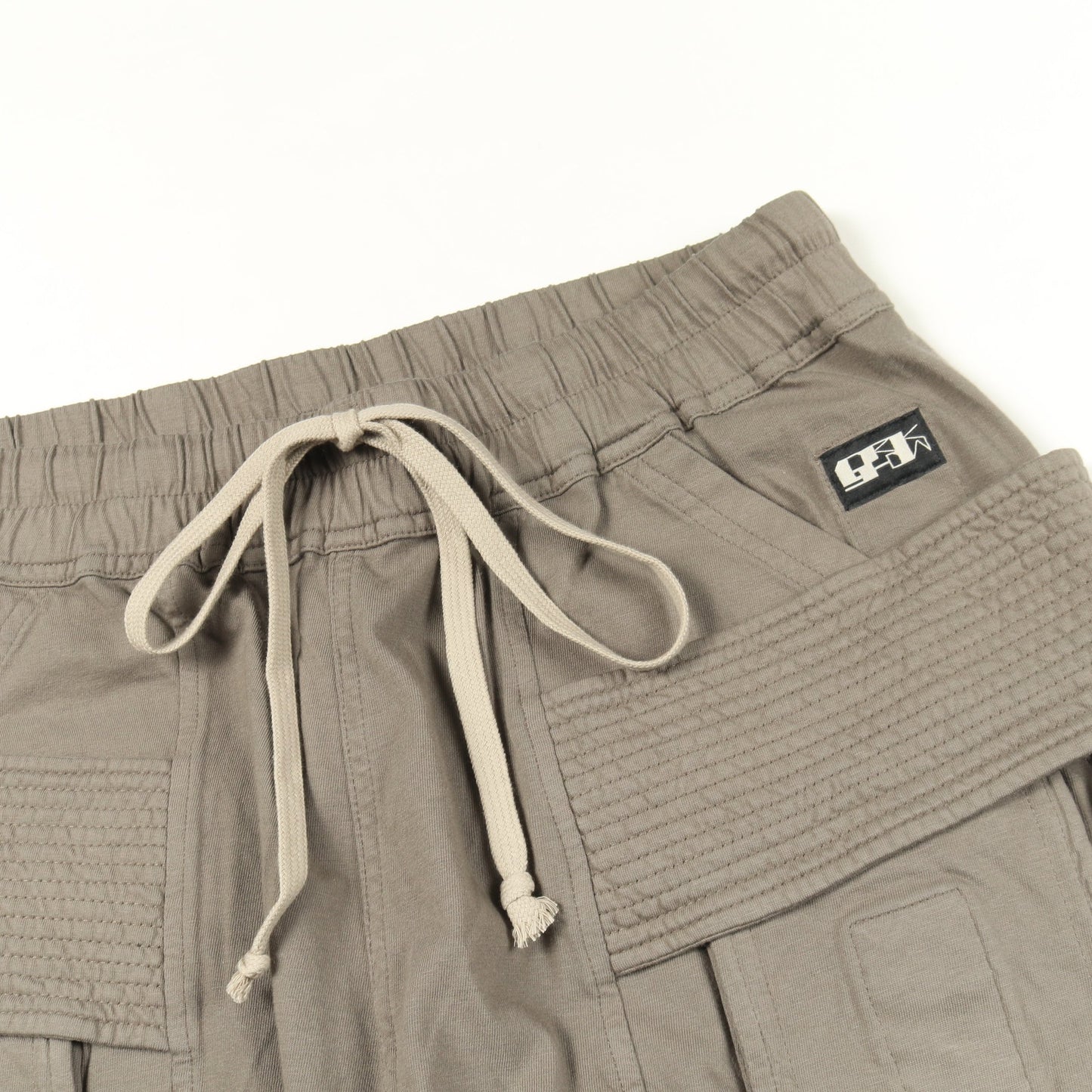 CREATCH CARGO DRAWSTRING PANTS カーゴパンツ コットン グレーベージュ リックオウエンスダークシャドウ ボトムス Rick Owens DRKSHDW