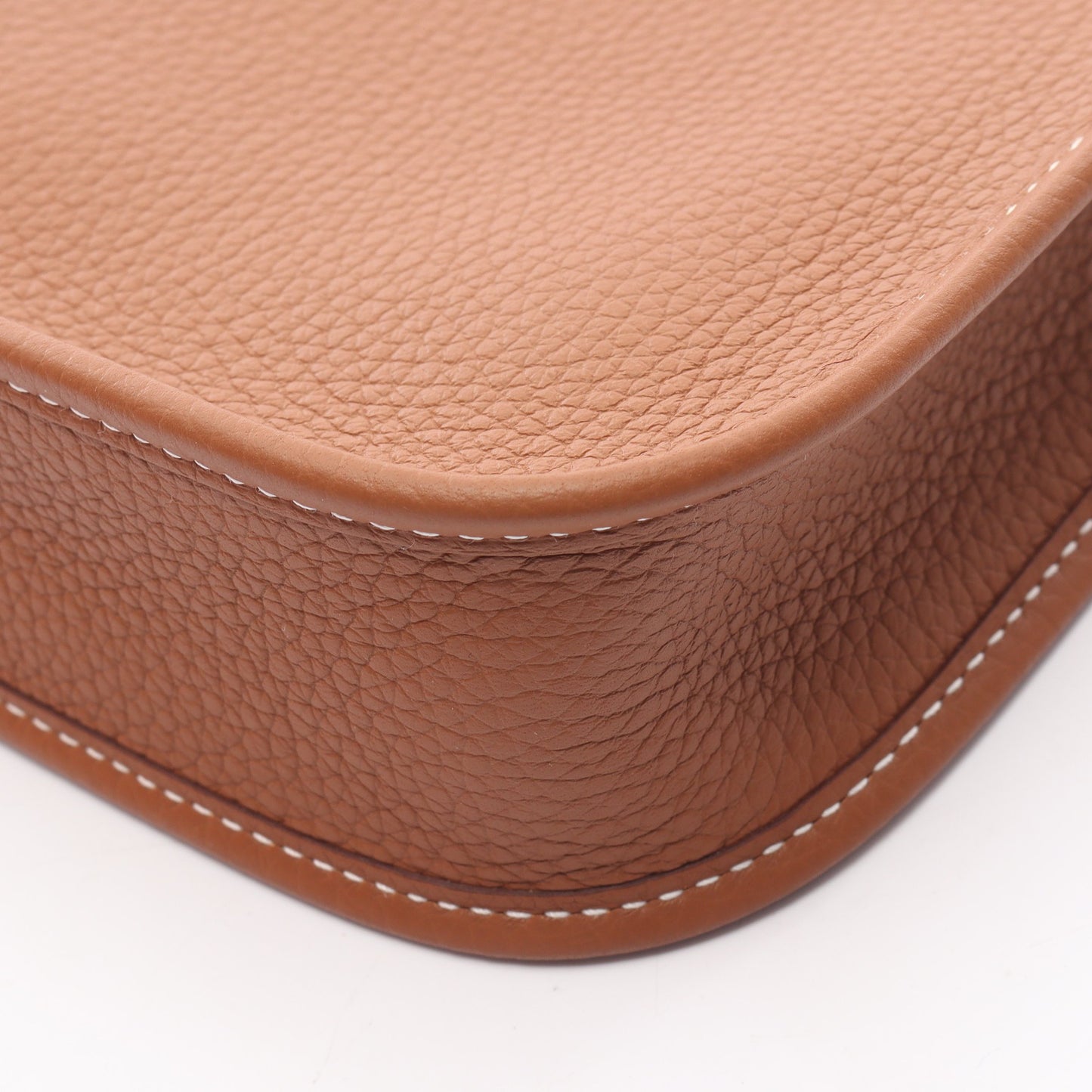 エヴリンアマゾンTPM ゴールド ショルダーバッグ トリヨンクレマンス ブラウン ゴールド金具 K刻印 エルメス バッグ HERMES