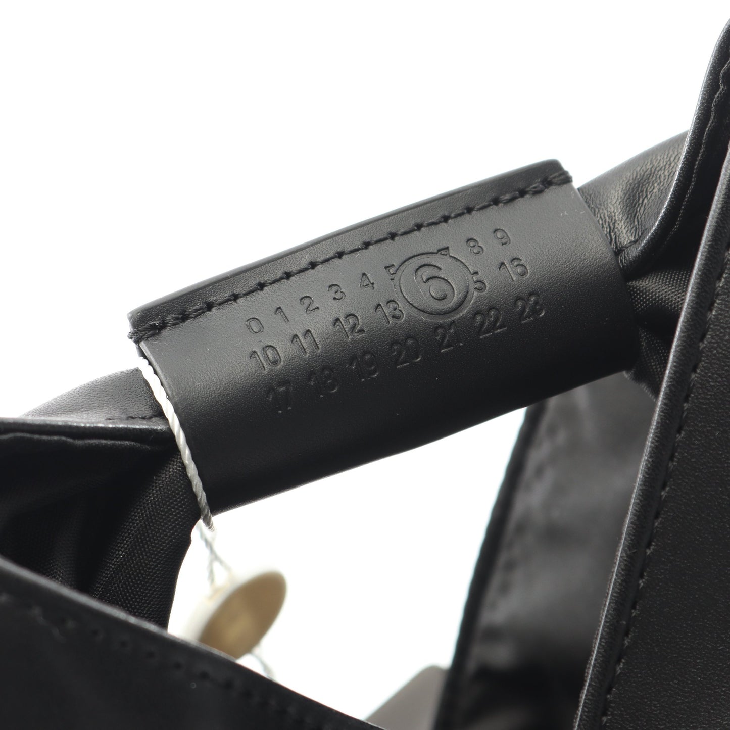 JAPANESE ジャパニーズ ショルダーバッグ フェイクレザー レザー ブラック 2WAY エムエムシックスメゾンマルジェラ