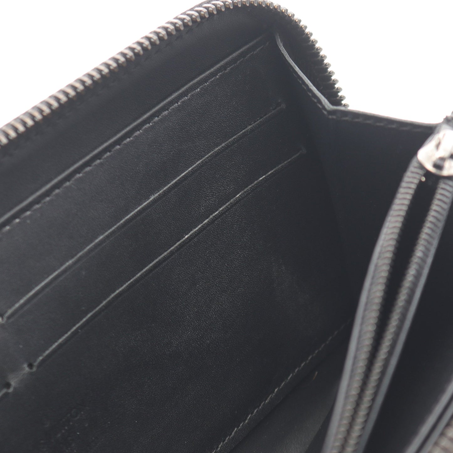 ジッピーウォレット モノグラムヴェルニ ノワールマニエティック ラウンドファスナー長財布 レザー ブラック ルイヴィトン 財布・小物 LOUIS VUITTON