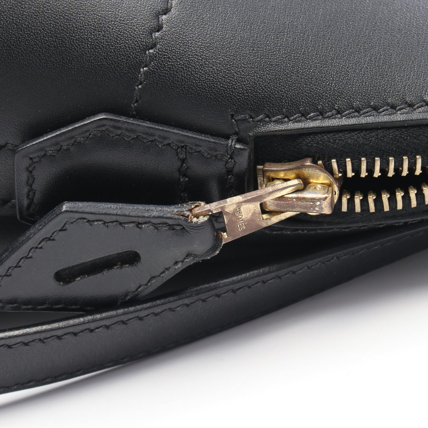 ボリード31 ハンドバッグ タデラクト ブラック ゴールド金具 □G刻印 エルメス バッグ HERMES