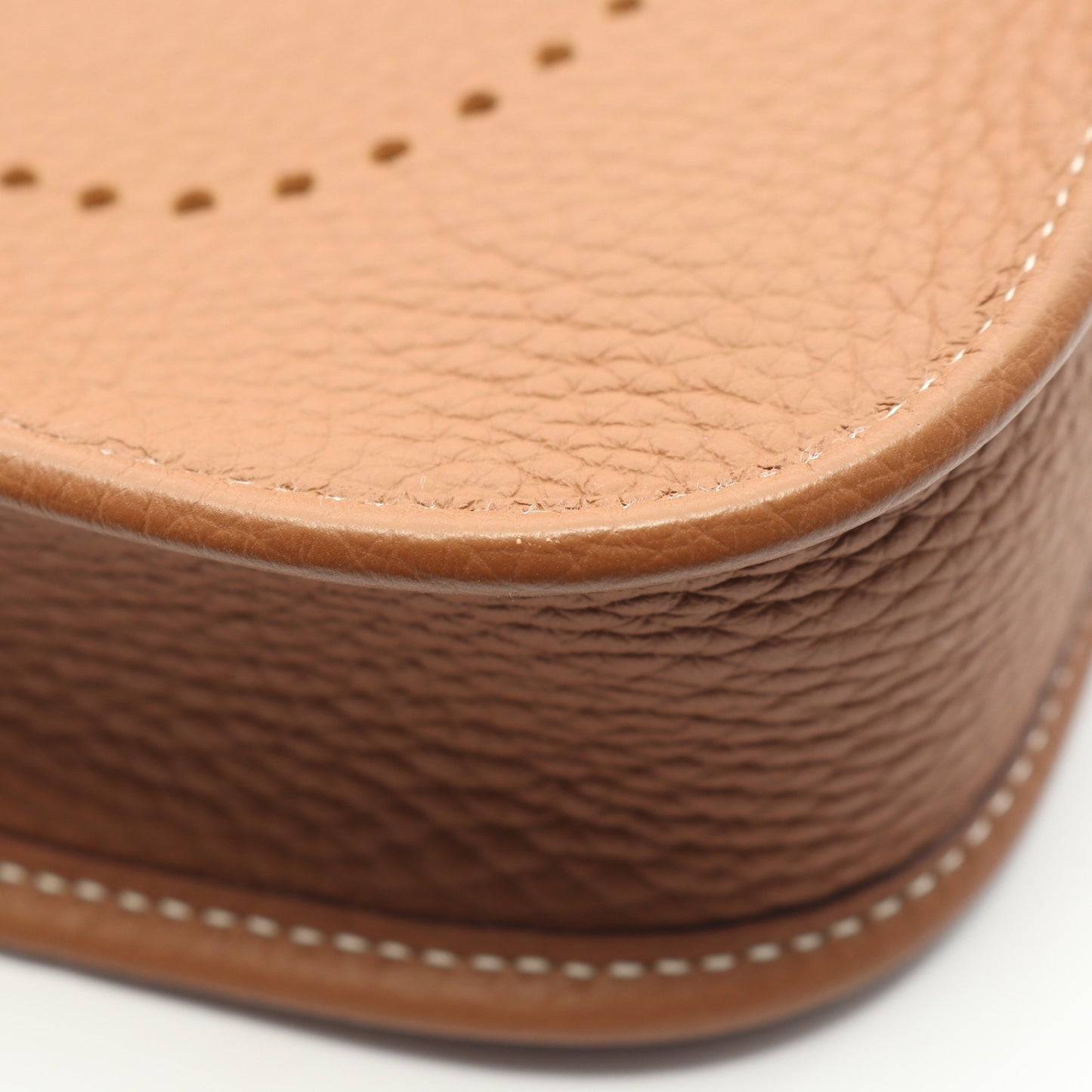 エヴリンTPM アマゾン ゴールド ショルダーバッグ トリヨンクレマンス ブラウン ゴールド金具 K刻印 エルメス バッグ HERMES