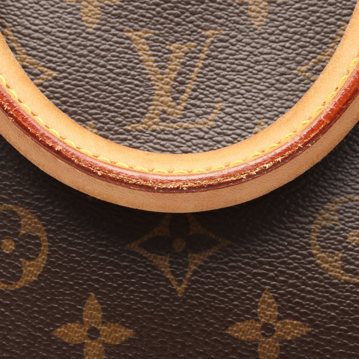 エヴァジオン モノグラム ボストンバッグ PVC レザー ブラウン ルイヴィトン バッグ LOUIS VUITTON