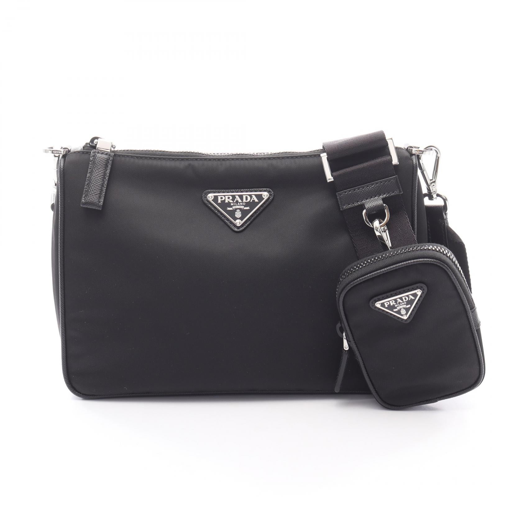 PRADA プラダ TESSUTO+SAFFIANO サファアーノ×テスート トートバッグ