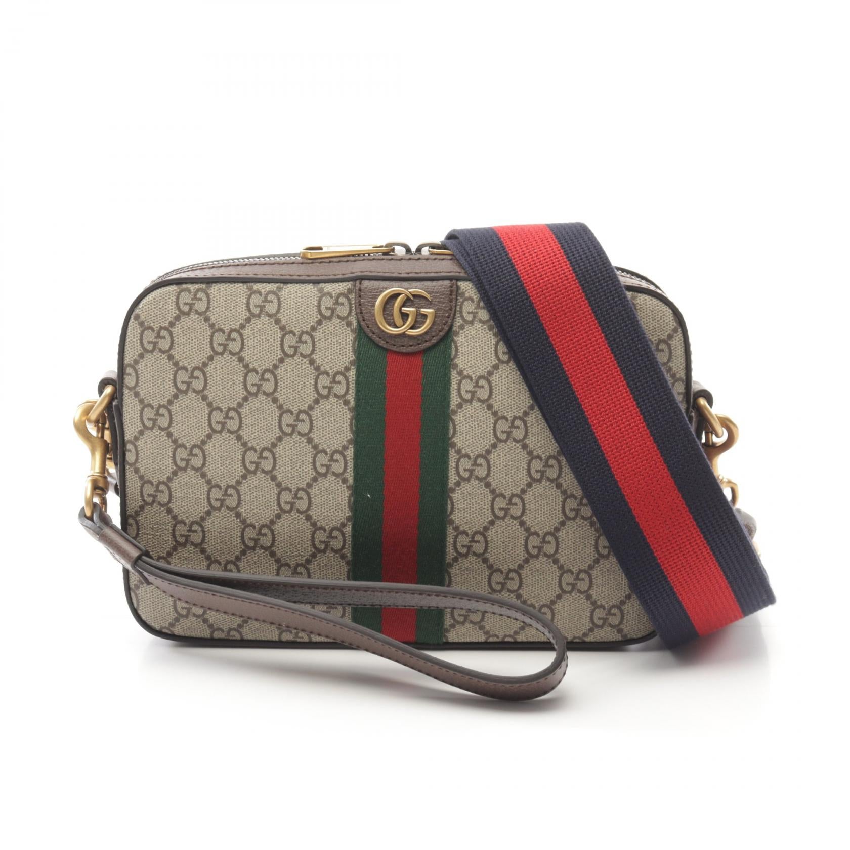 GUCCI ショルダーバッグ GGスプリーム シェリーライン GGスプリーム シェリーライン ショルダーバッグ PVCコーティング