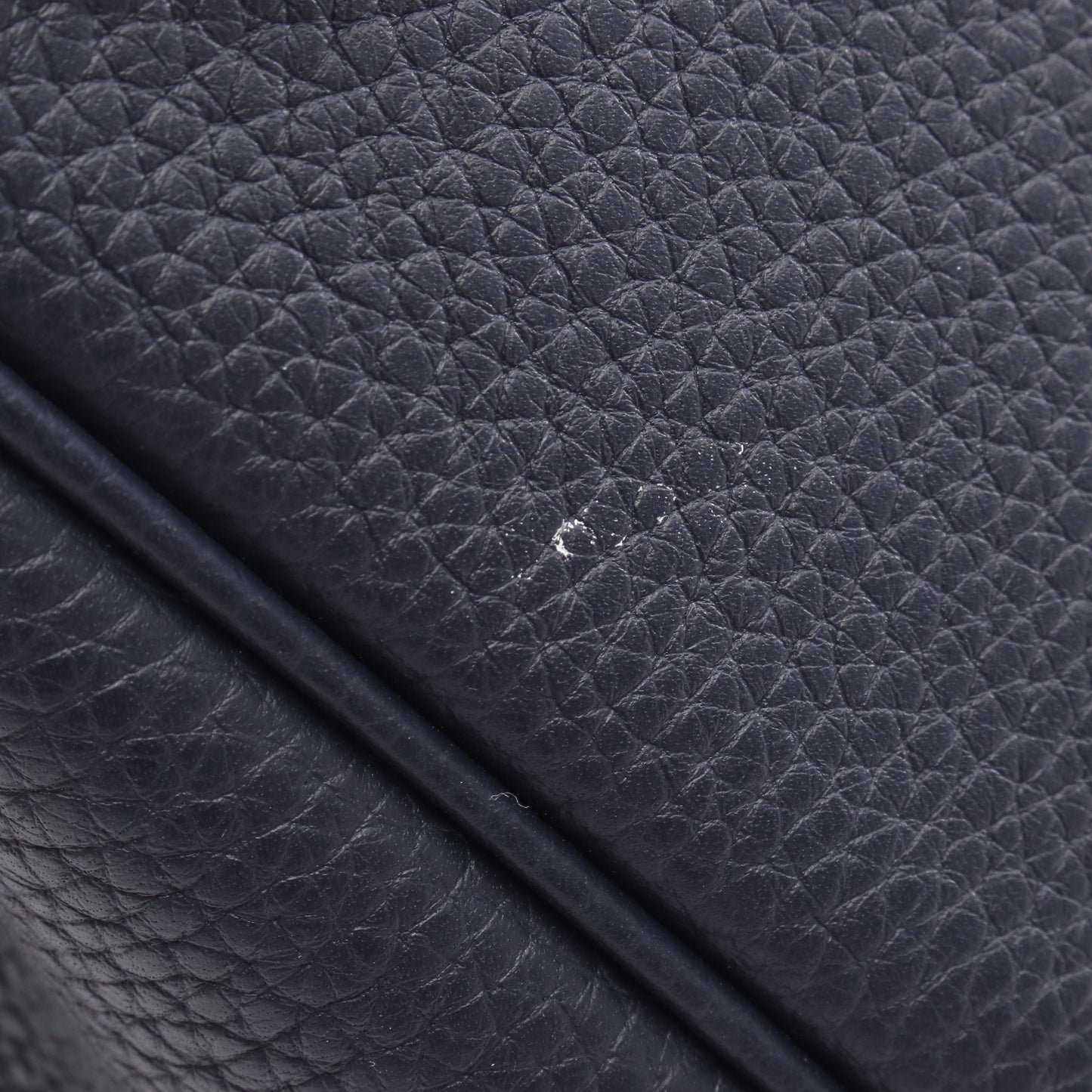 ピコタンロック タッチMM ブルーニュイ ハンドバッグ トリヨンクレマンス アリゲーターマット ネイビー ゴールド金具 D刻印 エルメス バッグ HERMES