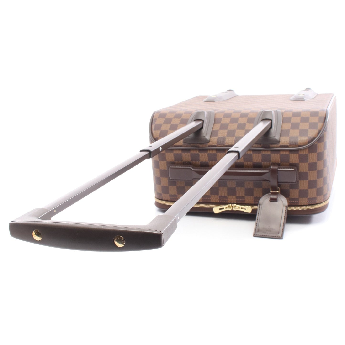 ぺガス45 ダミエエベヌ キャリーケース スーツケース PVC レザー ブラウン ルイヴィトン バッグ LOUIS VUITTON