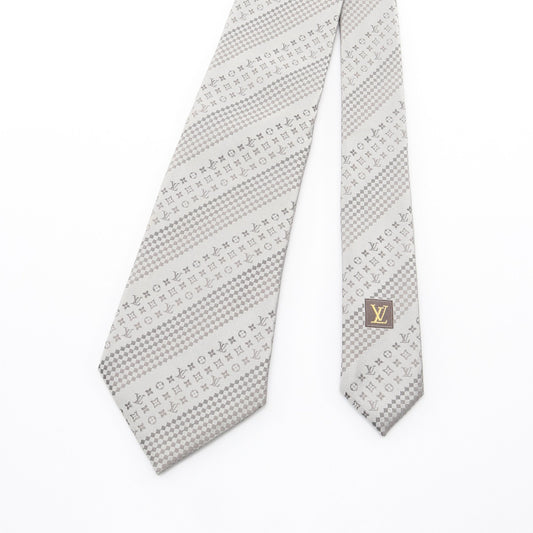 モノグラム ダミエ ネクタイ シルク グレー ルイヴィトン 財布・小物 LOUIS VUITTON