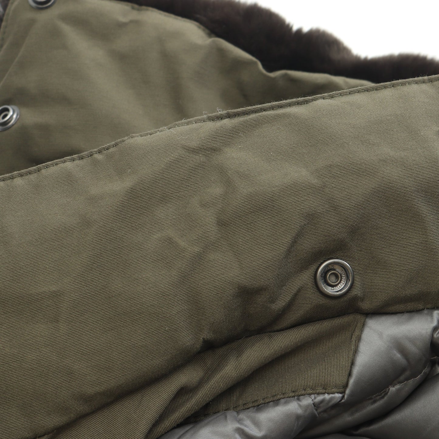 ダウンコート コットン カーキグリーン ウールリッチ アウター WOOLRICH
