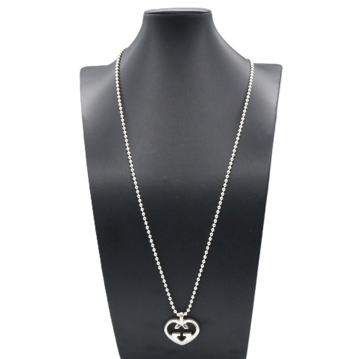 ハート インターロッキングG ネックレス ネックレス SV925 シルバー グッチ アクセサリー GUCCI