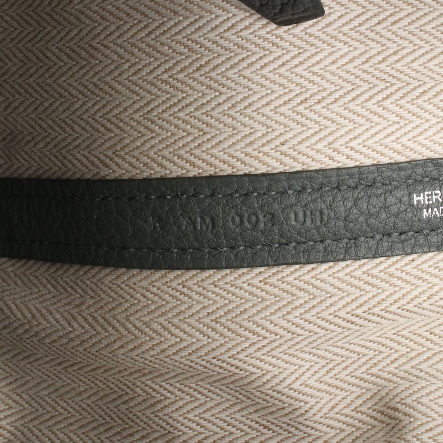ネオガーデン23 ヴェールマングローブ ハンドバッグ ネゴンダ グレーグリーン シルバー金具 K刻印 エルメス バッグ HERMES