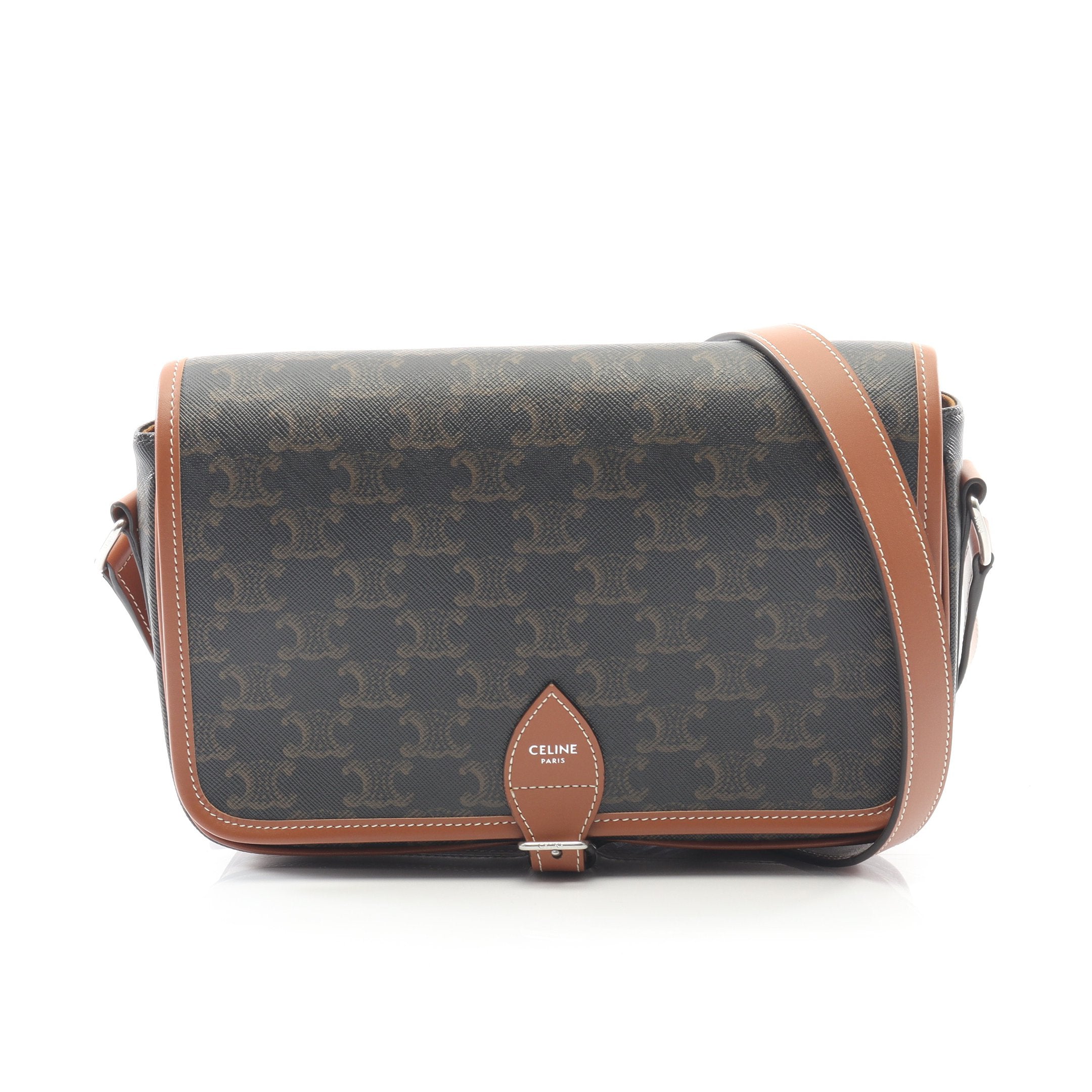 トリオンフ スモール フォルコ メッセンジャー ショルダーバッグ PVC