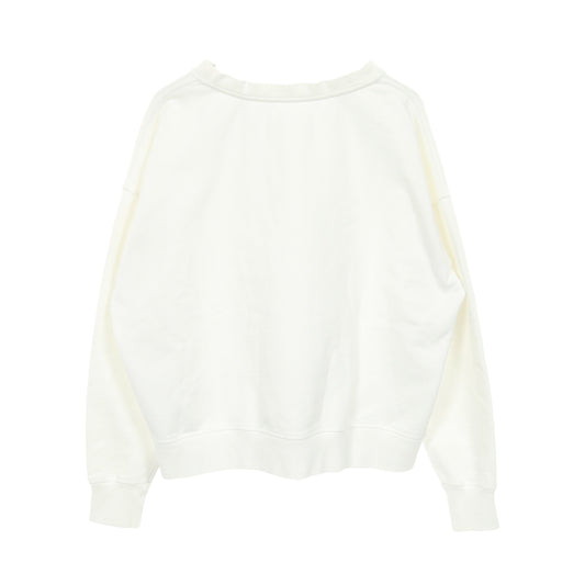 フォントジェネレーター オーバーサイズ スウェットシャツ コットン ホワイト メゾンマルジェラ1 トップス Maison Margiela 1