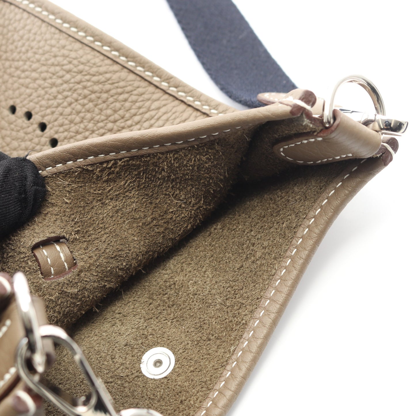 エヴリンTPM エトゥープ ショルダーバッグ トリヨンクレマンス グレーブラウン シルバー金具 K刻印 エルメス バッグ HERMES