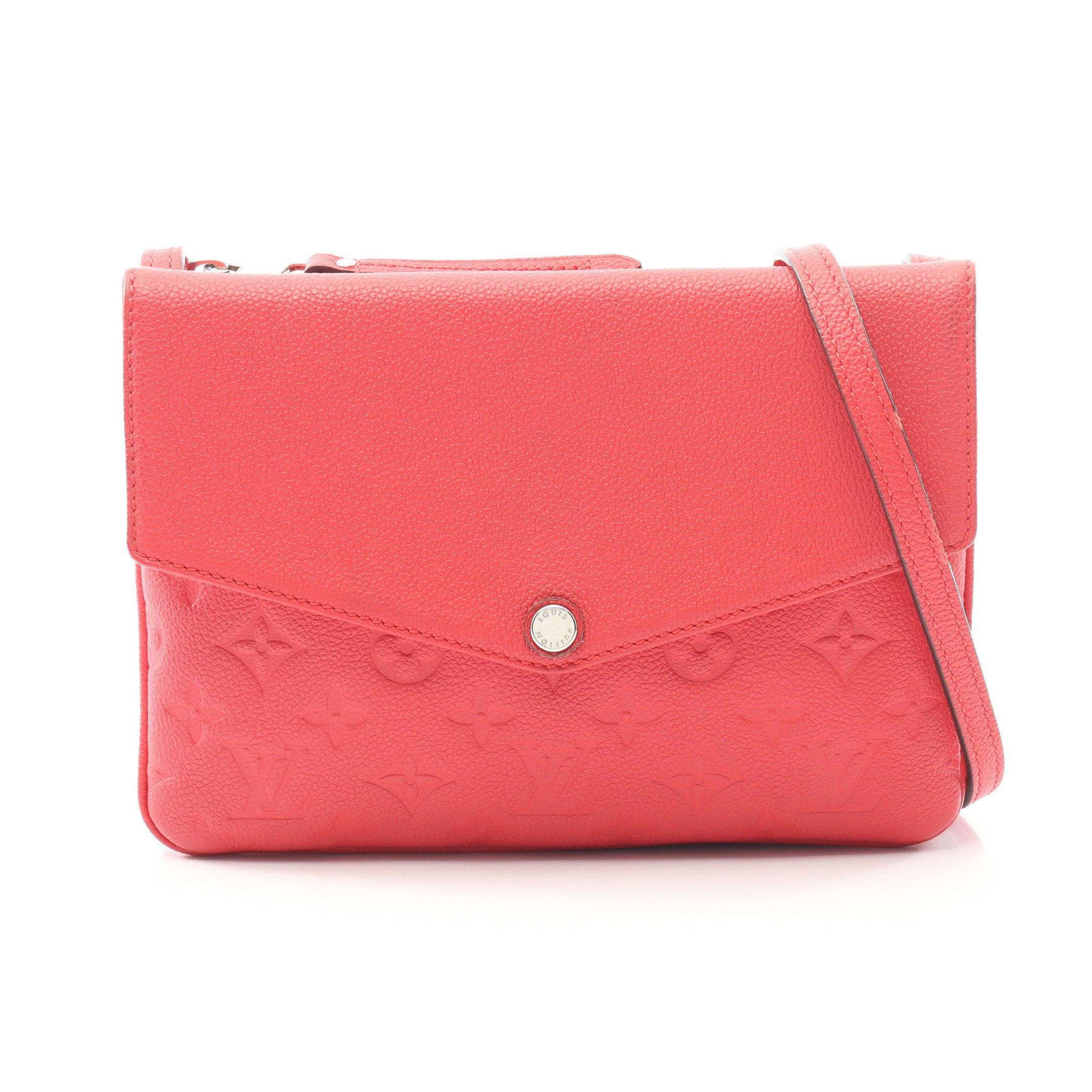 トワイス モノグラムアンプラント スリーズ ショルダーバッグ レザー