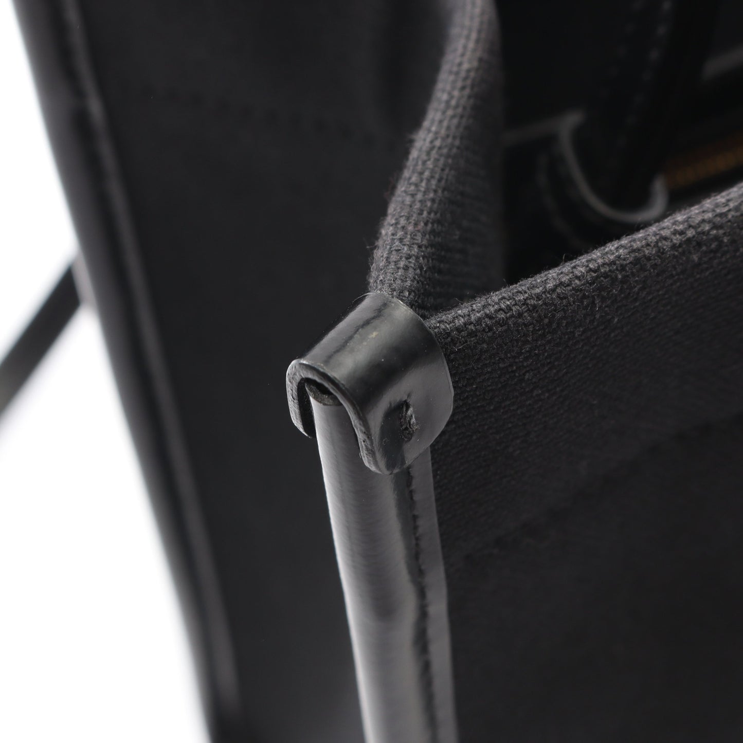 HARDWARE TOTE S ハンドバッグ トートバッグ キャンバス レザー ブラック 2WAY バレンシアガ バッグ BALENCIAGA