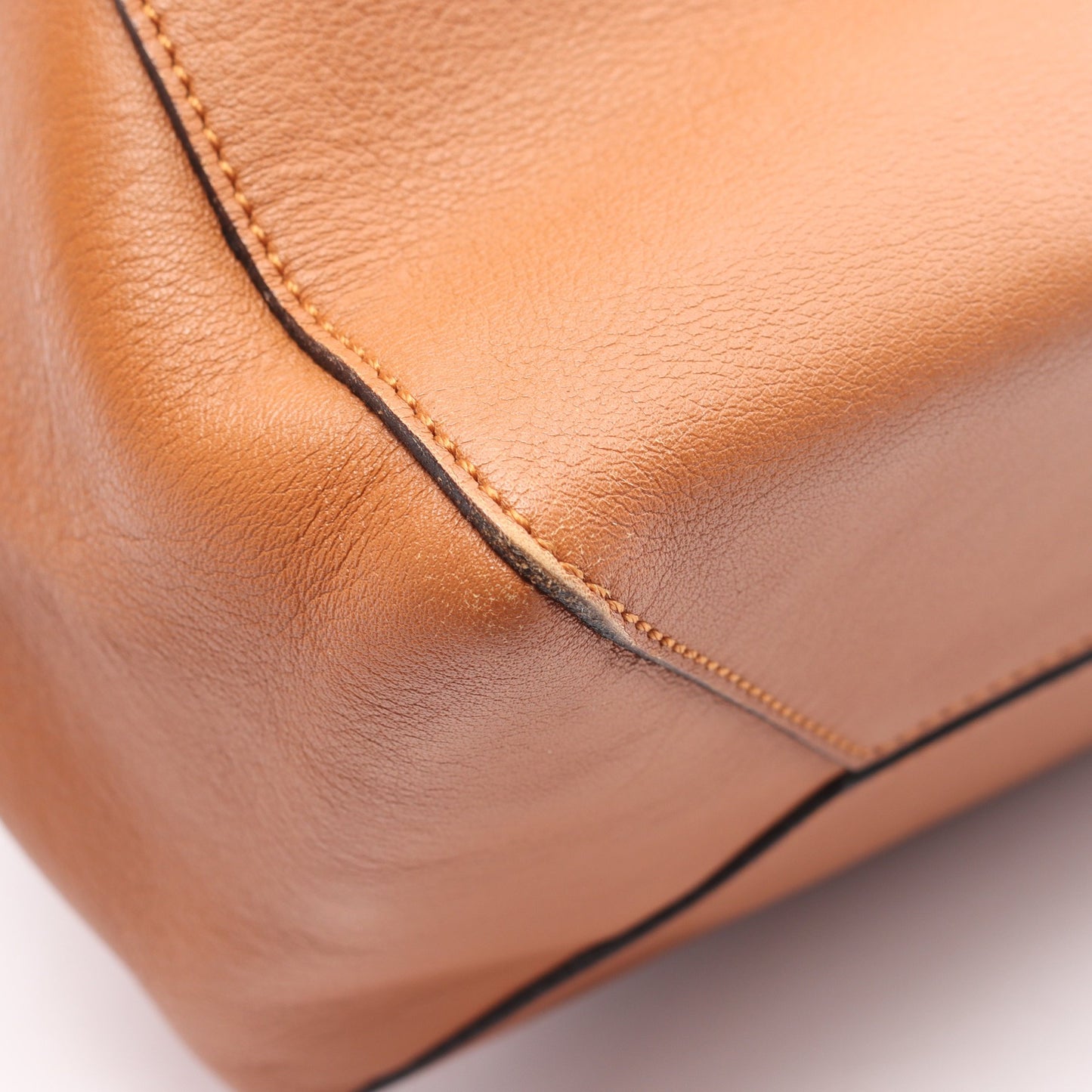EAST WEST SHOPPER SMALL イースト ウエスト ショッパー スモール ハンドバッグ トートバッグ レザー ライトブラウン ロエベ バッグ LOEWE