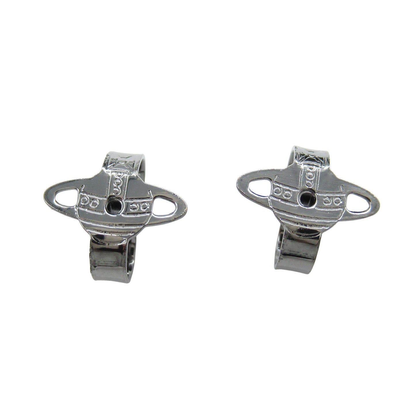 ピアス ガンメタル ピアス ブラック ヴィヴィアンウエストウッド アクセサリー Vivienne Westwood
