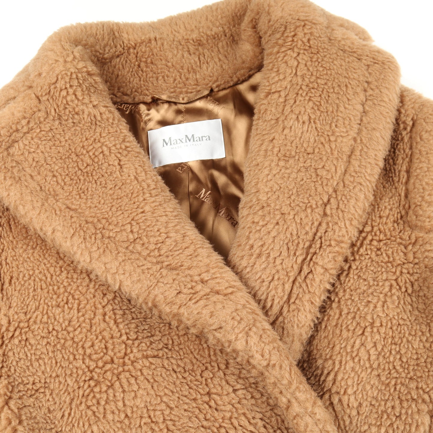 TEDDY テディベア コート ウール ブラウン マックスマーラ アウター Max Mara