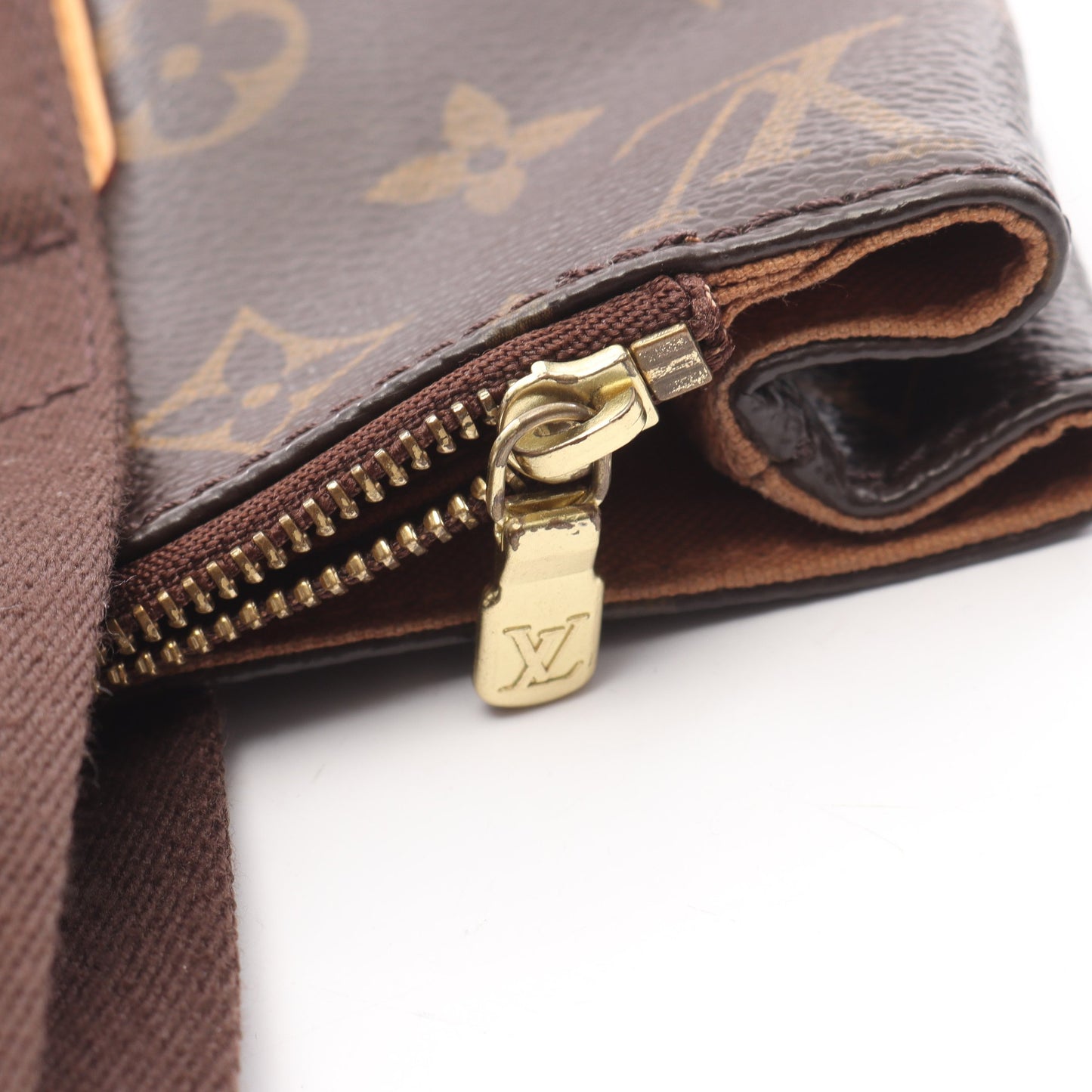 カバ ボブール モノグラム ショルダーバッグ トートバッグ PVC レザー ブラウン ルイヴィトン バッグ LOUIS VUITTON