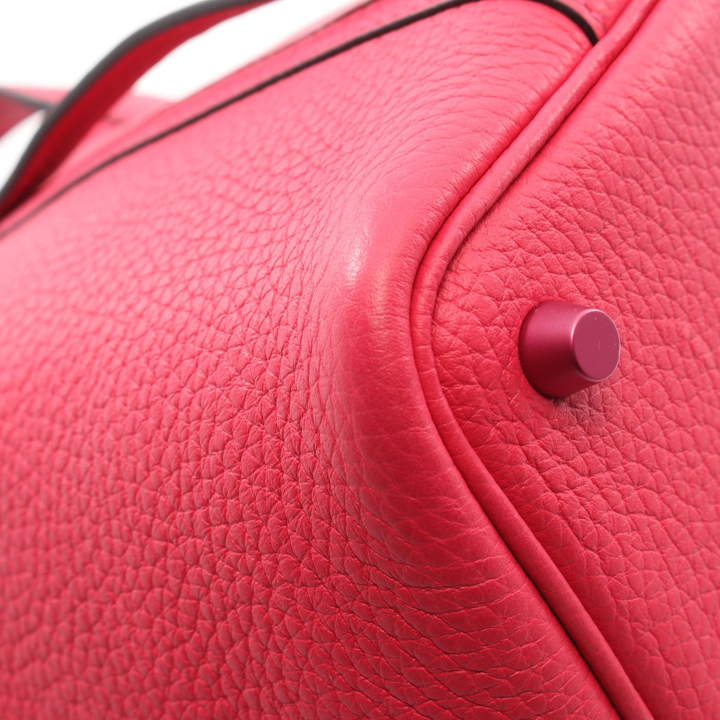 ピコタンロックPM ローズメキシコ ハンドバッグ トリヨンクレマンス ピンクパープル ピンク金具 U刻印 エルメス バッグ HERMES