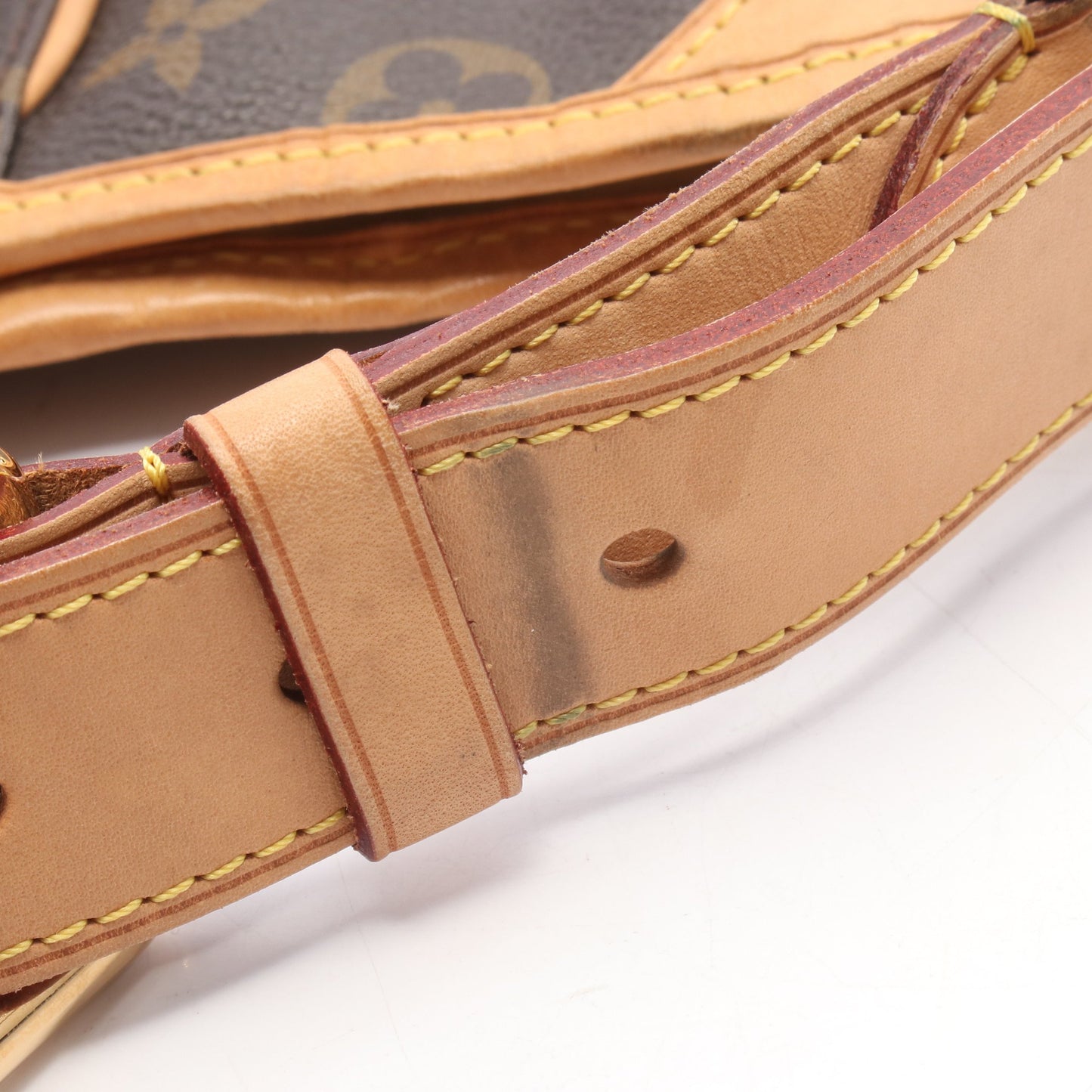 ガリエラPM モノグラム ワンショルダーバッグ PVC レザー ブラウン ルイヴィトン バッグ LOUIS VUITTON