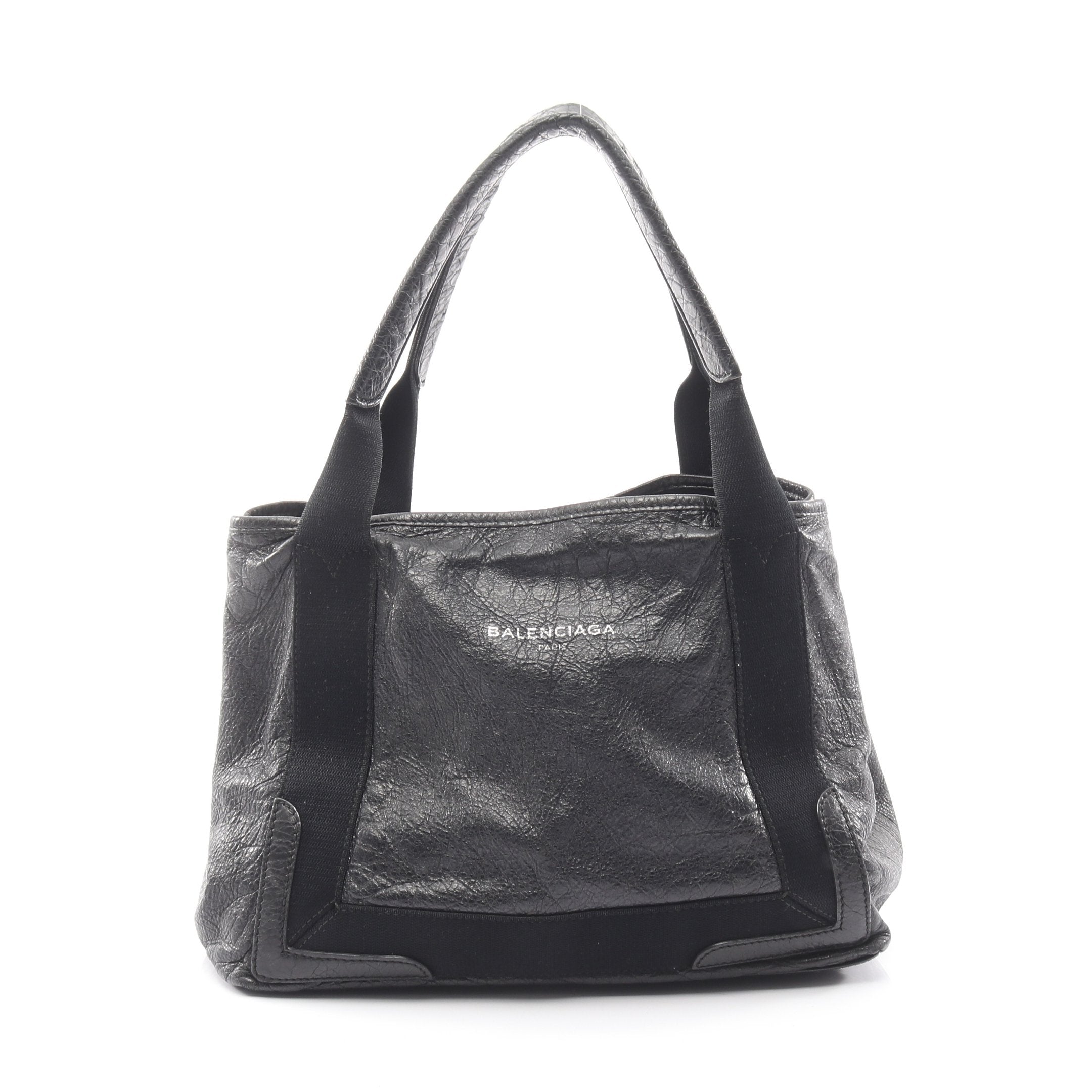 NAVY CABAS S ネイビーカバ ハンドバッグ トートバッグ レザー