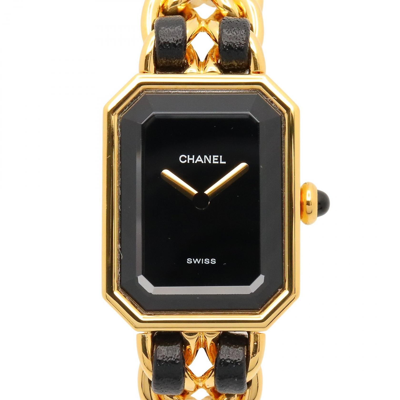 CHANEL SWISS 腕時計 ゴールド/ブラック S 楽天市場】【ウォッチ】CHANEL シャネル プルミエール Sサイズ