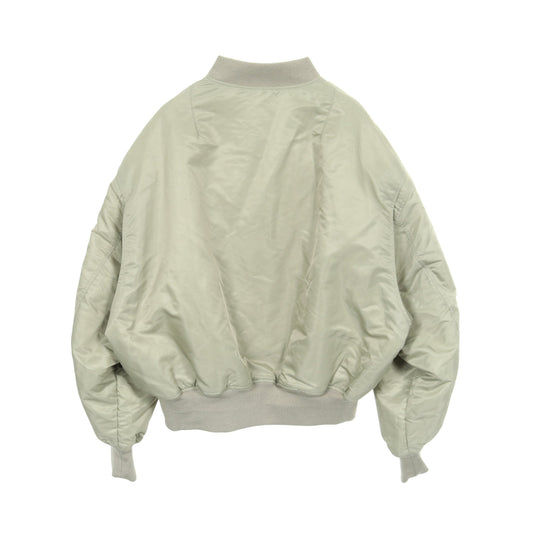 BROAD BOMBER ボンバージャケット ナイロン グレーグリーン 中綿 エンタイアスタジオ