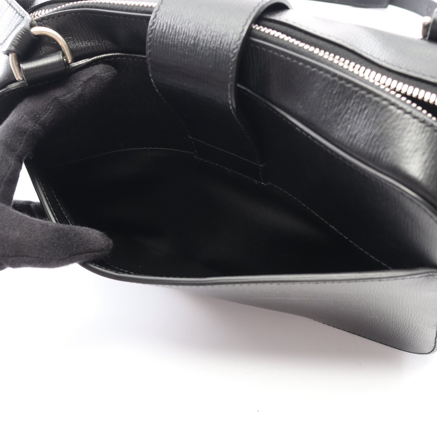 タック ショルダーバッグ レザー ブラック バレンシアガ バッグ BALENCIAGA