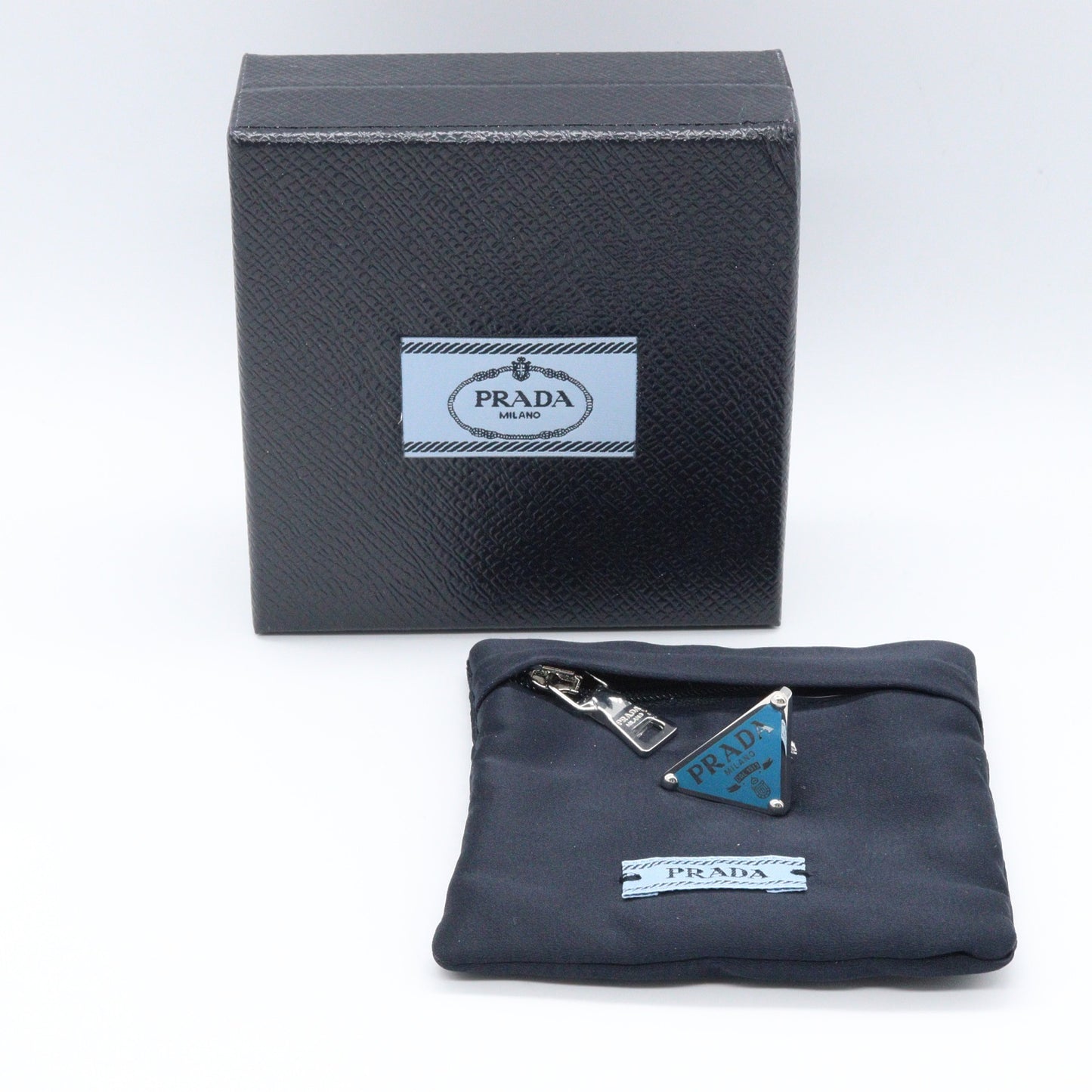 右耳用 イヤリング イヤリング SV925 ブルー シルバー プラダ アクセサリー PRADA