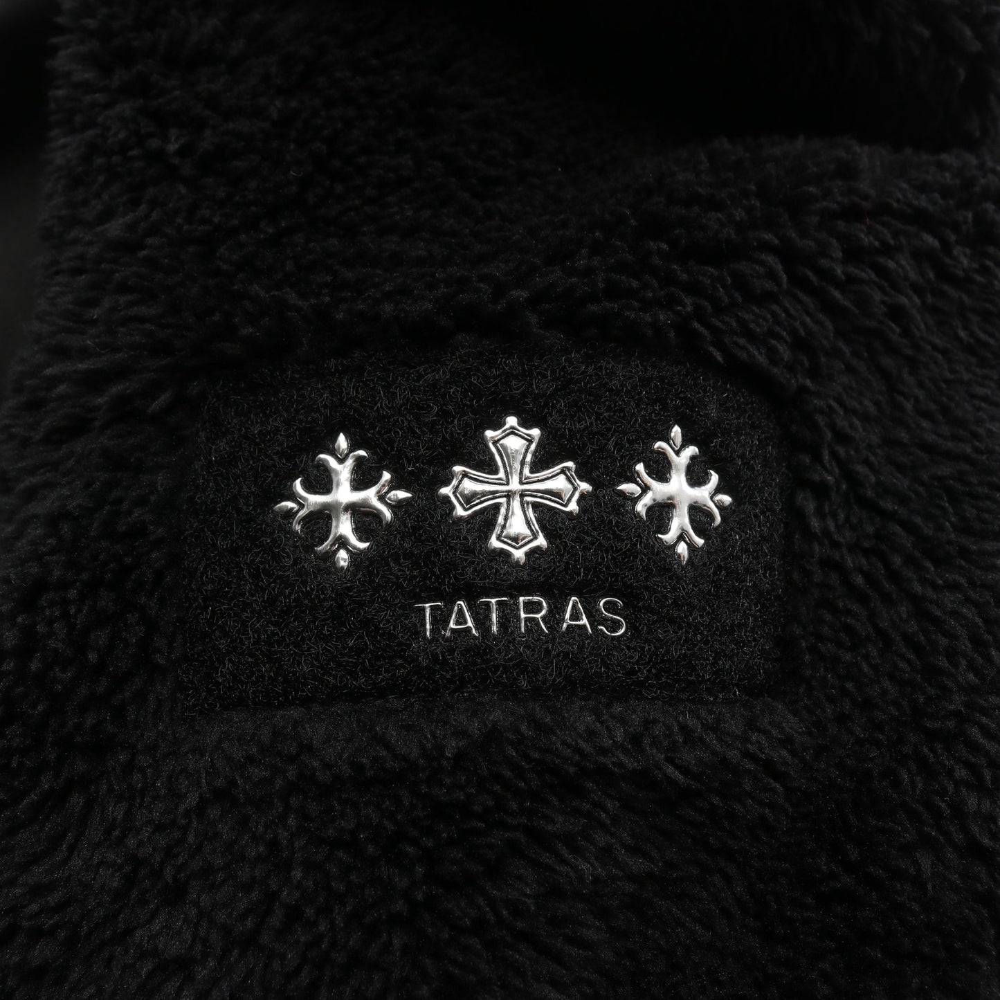 MENFI メンフィ エコファー ジップアップ ジャケット ブラック フード付き タトラス アウター TATRAS