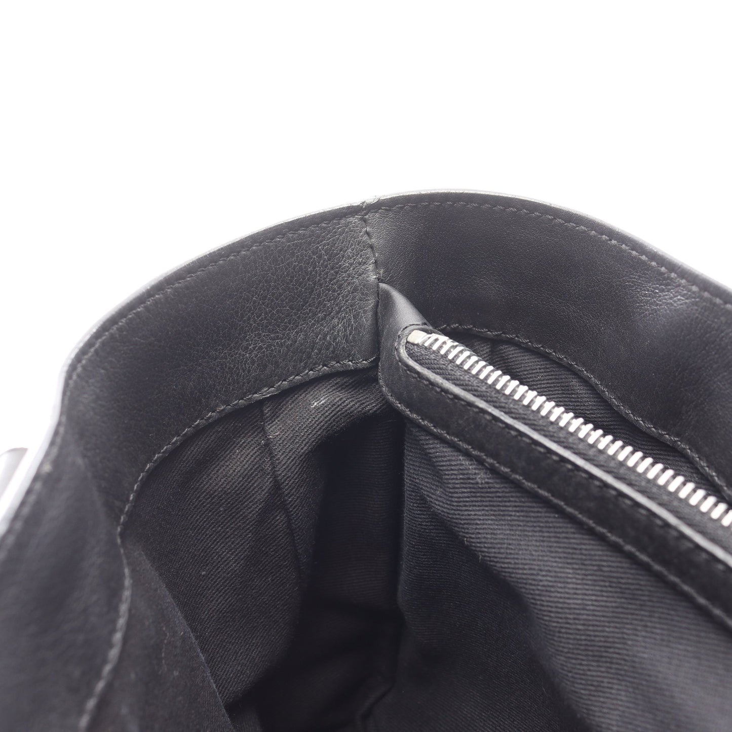 ブギーバッグ ハンドバッグ レザー ブラック セリーヌ バッグ CELINE