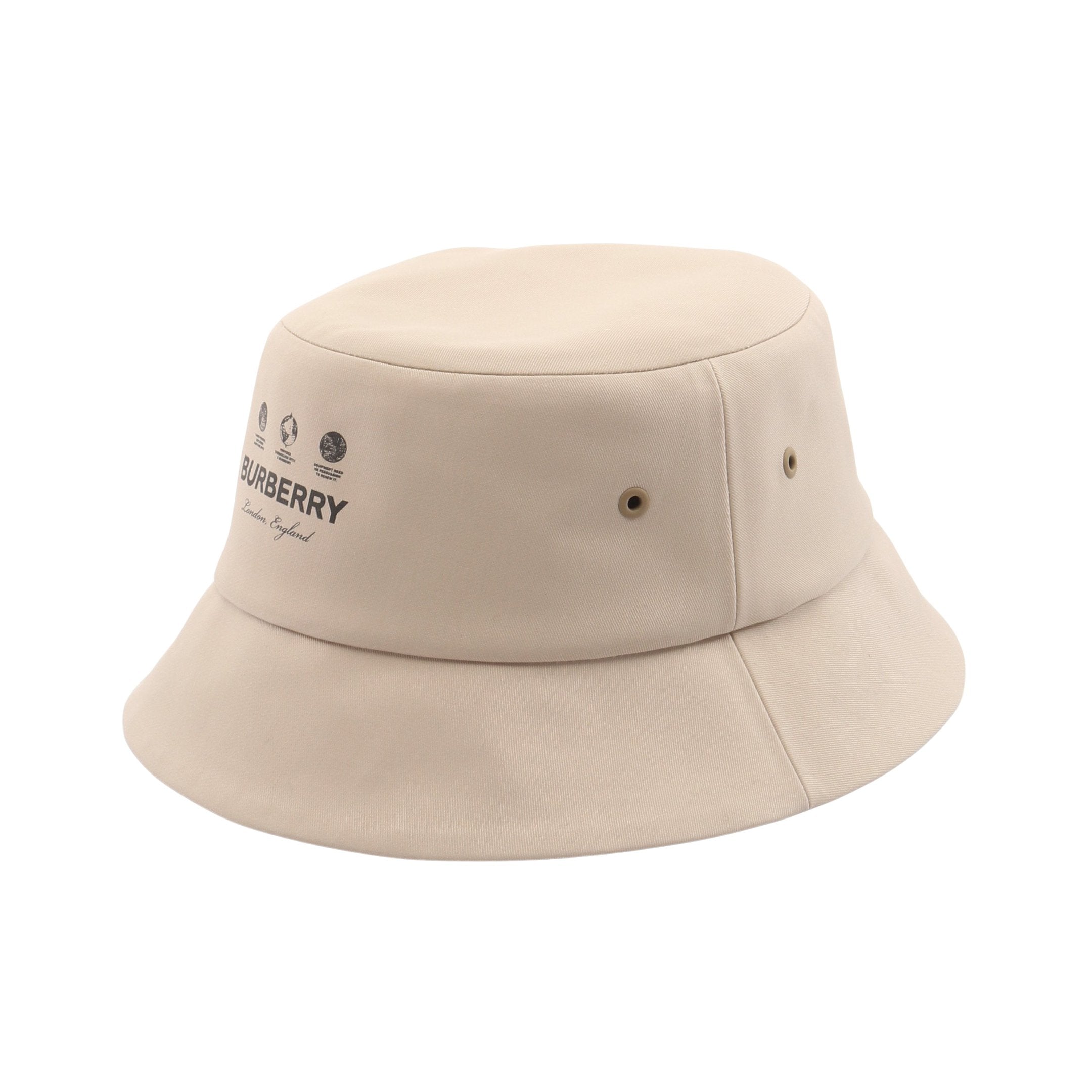 値下げ【未使用】Burberry バケットハット　帽子 バケット ハット 帽子 コットン ベージュ バーバリー – RECLO