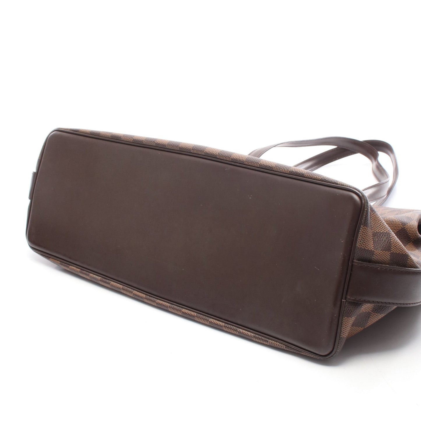 チェルシー ダミエエベヌ ショルダーバッグ トートバッグ PVC レザー ブラウン ルイヴィトン バッグ LOUIS VUITTON
