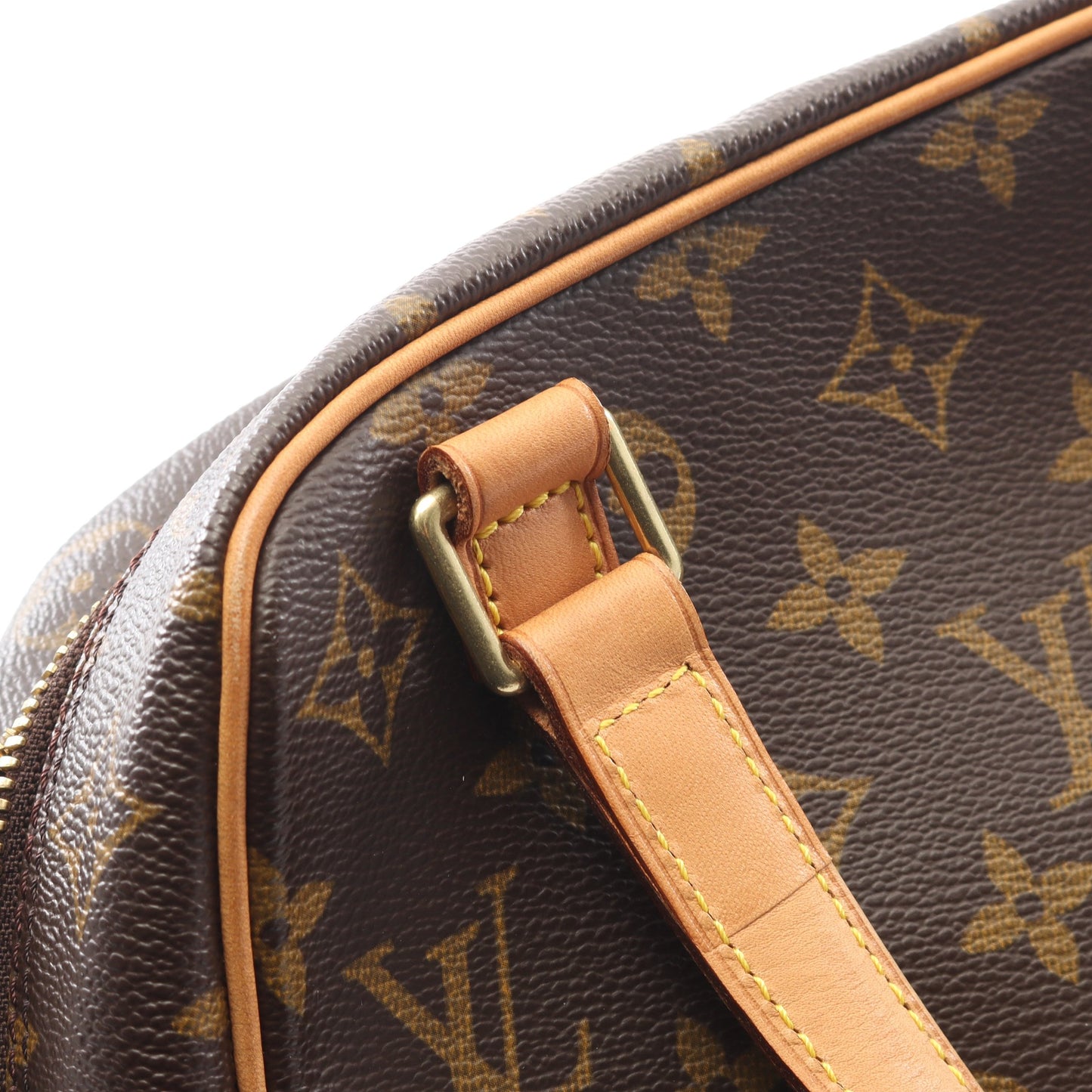 エクサントリシテ モノグラム ハンドバッグ PVC レザー ブラウン ルイヴィトン バッグ LOUIS VUITTON