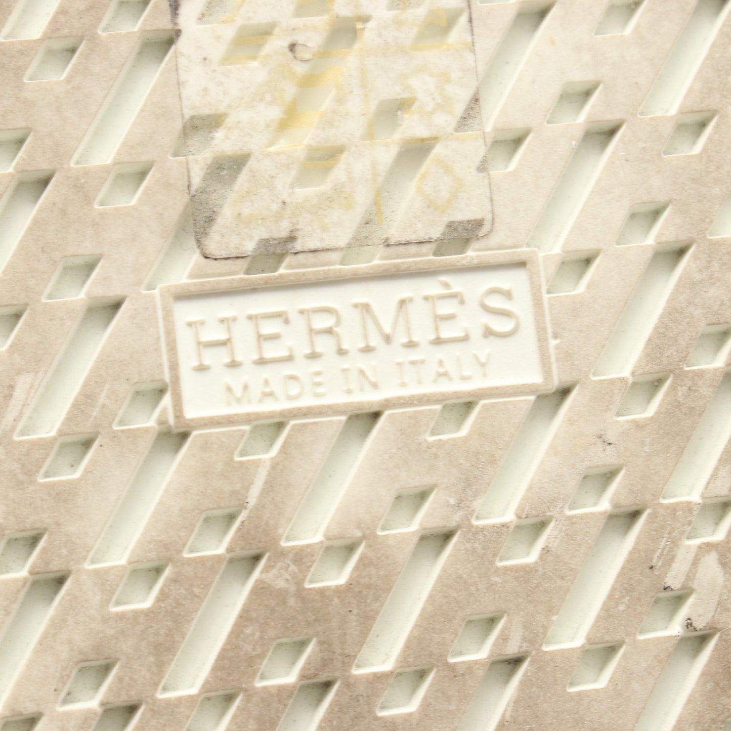 デア スニーカー レザー ホワイト エルメス シューズ HERMES