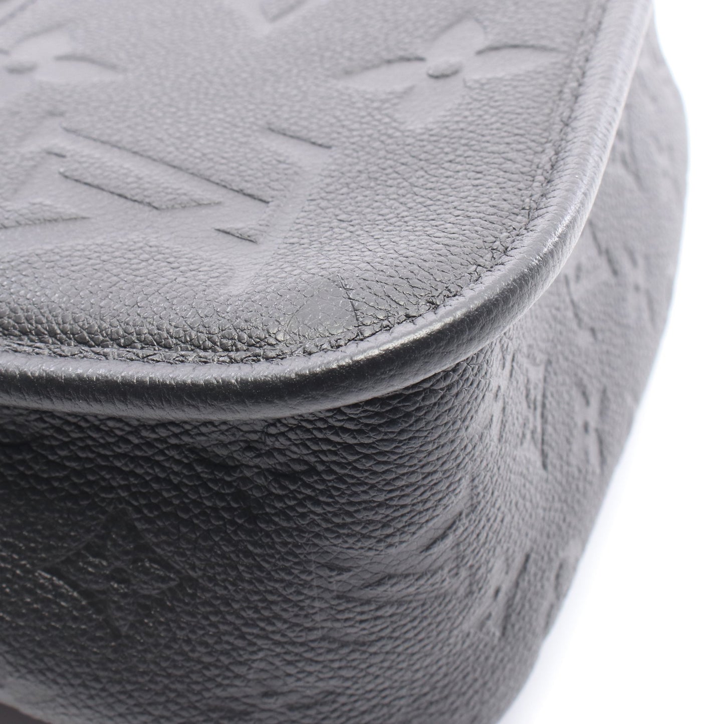 ディアヌ モノグラムアンプラント ノワール ハンドバッグ レザー ブラック 2WAY ルイヴィトン バッグ LOUIS VUITTON