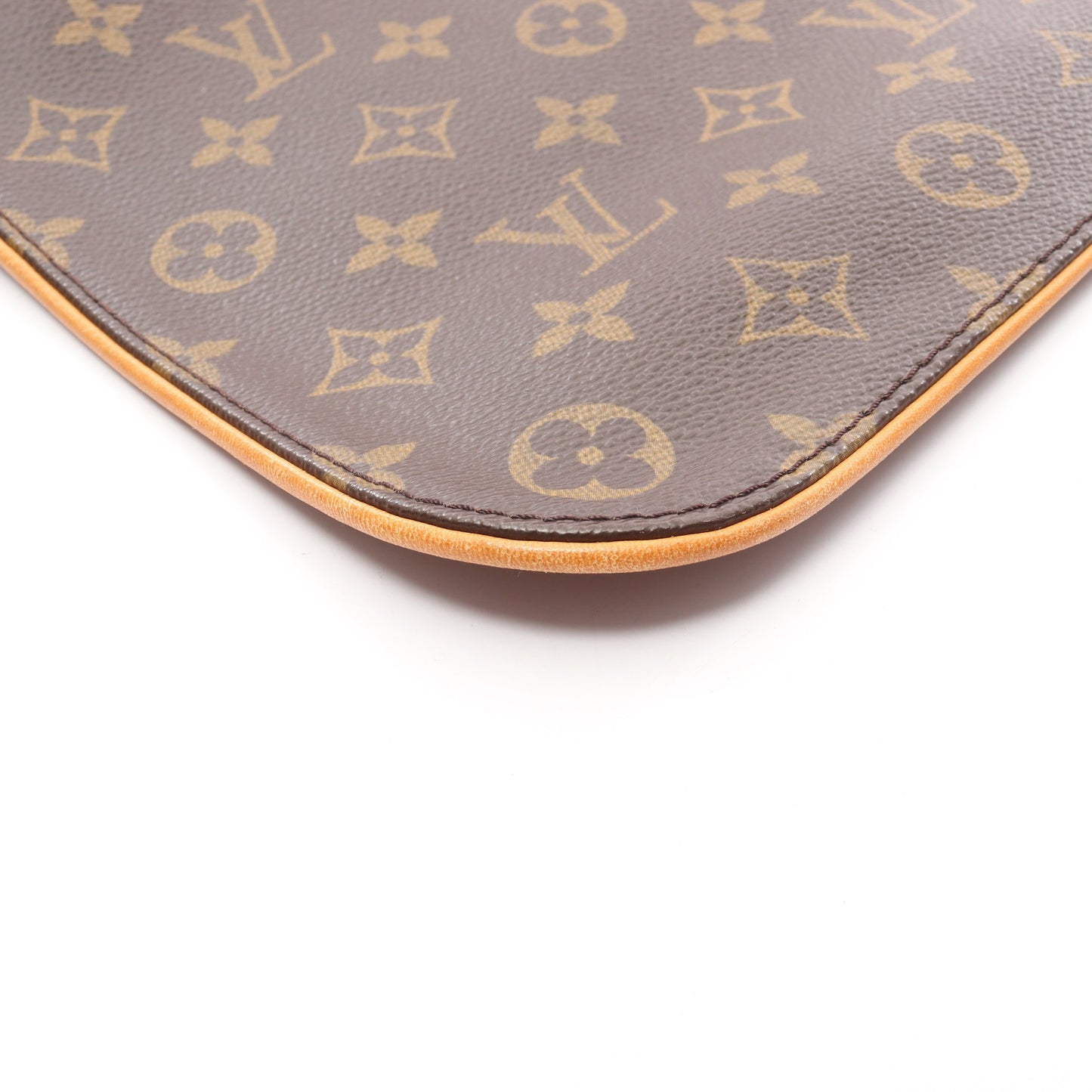ヴァルミーGM モノグラム ショルダーバッグ PVC レザー ブラウン ルイヴィトン バッグ LOUIS VUITTON
