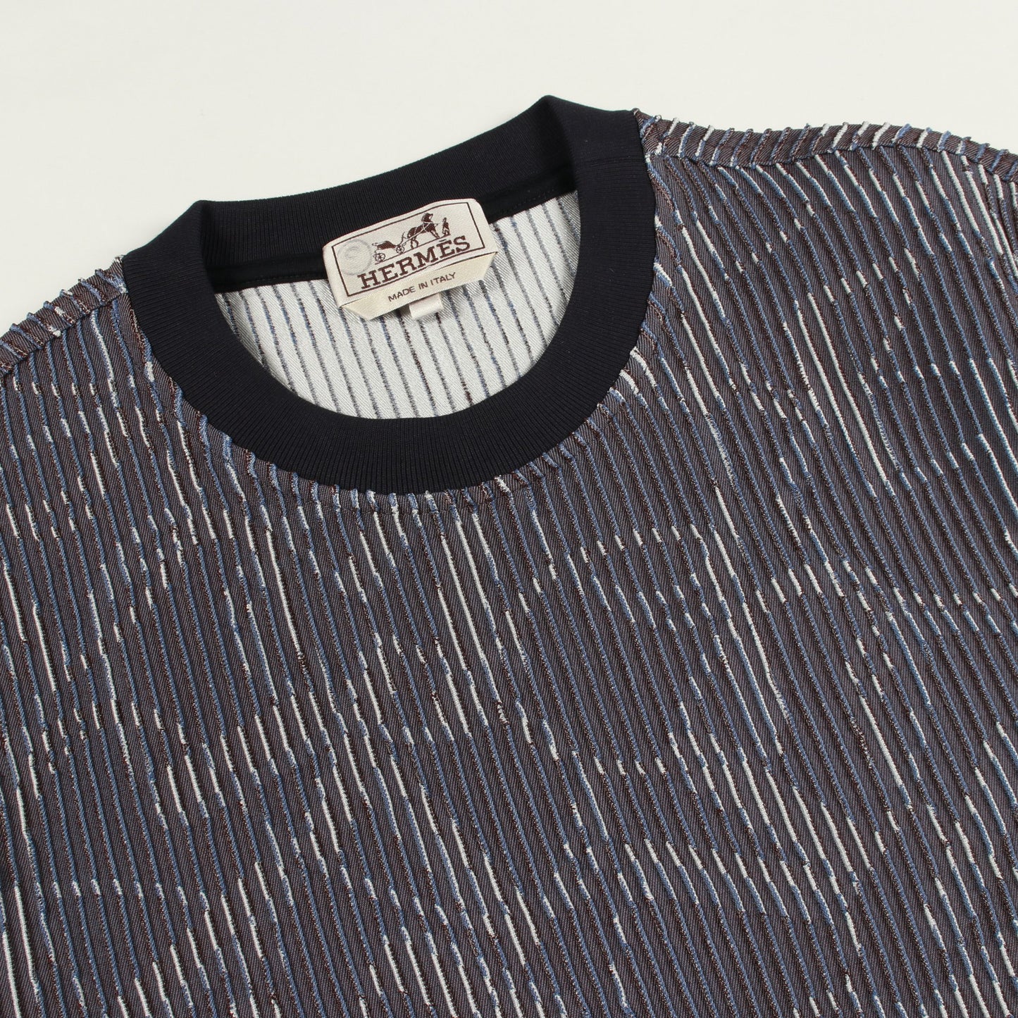 Quincaillerie Equestre 3D スウェットシャツ シルク ネイビー マルチカラー エルメス トップス HERMES