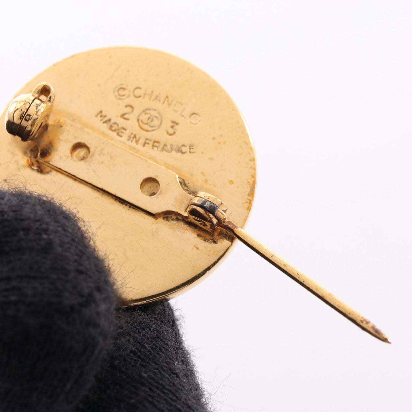ココマーク バックモチーフ ブローチ GP ゴールド 23 シャネル アクセサリー CHANEL